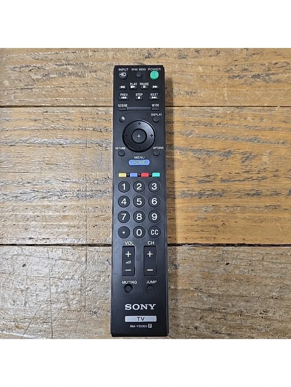 Sony RM-YD065 TV Remote Control for Bravia HDTV – Tested Working